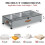 CNF Under Bed Storage with Wheels, 2 Pack Rolling Bins with Adjustable Dividers & Clear Window, Grey 4