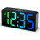RGB-Digitalwecker mit USB-Anschluss – Großes Display 1