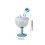 No-Spill Goblet Cup with Lid 1 piece 2