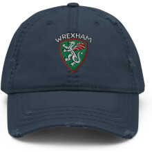 Wrexham AFC Dragon Dad Hat Unisex Bomuld
