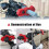 Bike Handlebar Lock Heavy Duty Adjustable 2 Pack 5