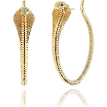 Dainty Gold Snake Earrings for Women 18K Gold Plated Dainty Snake Huggie Hoop Earrings Small Tiny Minimalist Snake Hoop Huggie Earrings Snake Jewelry