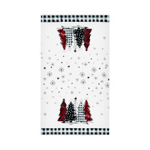 Torchons de cuisine Joyeux Noël, 48 x 41 cm, torchons d'hiver pour la cuisine, la pâtisserie et la décoration des fêtes – Adaptés à toutes