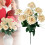 Kunstig rosebuket7-stilke kunstige blomster 2
