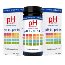 Universal * Test Strips, Full Range 0-14, Quickly * Testing