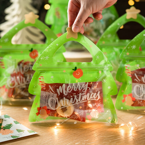 Weihnachtsbaum-Geschenktüten für die Feiertage (10er oder 25er Packung) 2