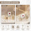 Transparante acryl make-up organizer met 5 vakken 5