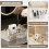 Transparante acryl make-up organizer met 5 vakken 7