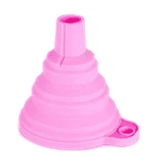 Imbuto pieghevole in silicone, utensile da cucina, confezione da 3
