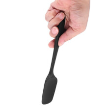Szilikon spatula, fekete, hőálló, BPA-mentes, 3 db