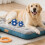 Gummifodboldlegetøj til store mellemstore hunde 1 stk. 5