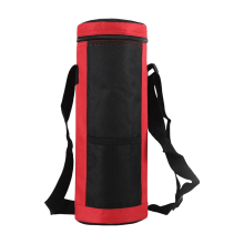 Bolsa térmica de neopreno para botellas y latas de 946 ml (32 oz), color rojo.
