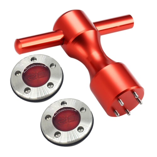 2-Pack Red Golf Putter Weight Set Compatible with Cameron Studio Series for Enhanced Performance 2