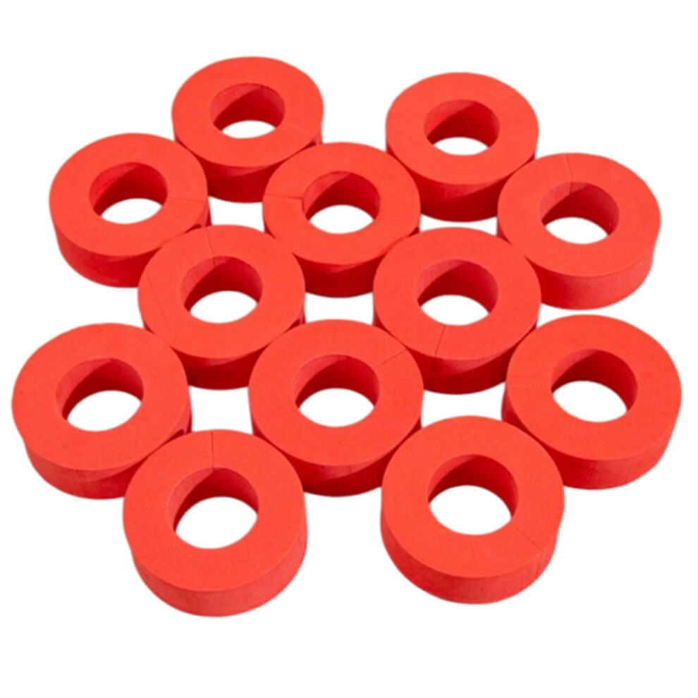 12Pcs Hair Rollers Heatless Blowout Sponge C-Shape Rollers Heatless Curlers Hair Curlers Reusable Hair Rollers