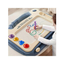 Kids Art Kit with 4 Stamps 1 Brush 4 Easel Stands