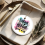 Keramisk Julepynt Hvid Rund2025 4