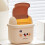 YLOMAY Desktop Trash Can with Lid 10L 4
