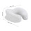 Memory Foam U-formet salonpude lysegrå 4