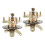 Golf Cart Steering Knuckle Spindles Set 7