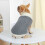 Dog Sweater Cable Knit Turtleneck Stretchable Pullover 7