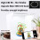 Kit de caixa de luz para estúdio fotográfico 12x12 polegadas com 128 luzes LED. 4