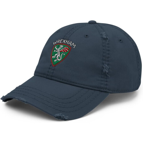 Wrexham AFC Dragon Dad Hat Unisex Bomuld 2