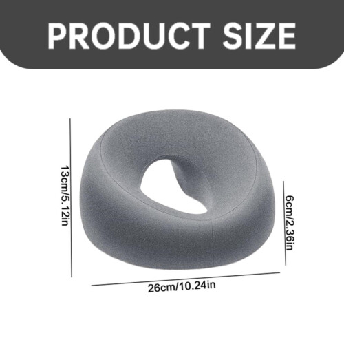Memory Foam Crescent Massagekudde för Bord och Stolar 2
