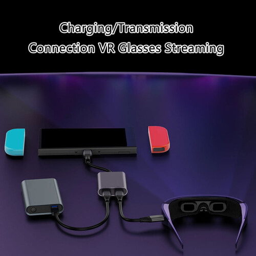 2 in 1 USB C Hubs Docking Station PD 100W & Data Transfer Multiport Adapter 1