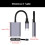 2 in 1 USB C Hubs Docking Station PD 100W & Data Transfer Multiport Adapter 5