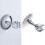 Adjustable Strong Suction Cup Shower for Head Holder Bracket Stand 360 Swivel 3