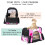 Φορητή τσάντα μεταφοράς σκύλου Lama Alpaca Pink & άνετη θήκη μεταφοράς γάτας για μικρά 3