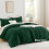 Komplet pościeli Emerald Green Queen Boho Forest 3-częściowy 3