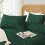 Komplet pościeli Emerald Green Queen Boho Forest 3-częściowy 4