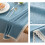 Nappe en coton et lin, infroissable et lavable, 152 x 213 cm 8