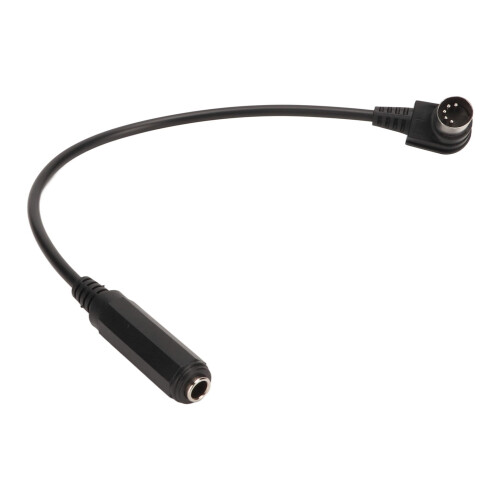 Καλώδιο MIDI 6,35mm σε DIN5-Pin, 90 λυγισμένο, PVC, για ηχεία και ηλεκτρικά πιάνα 1