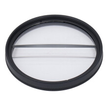 Filtro split diopter sfocato da 52 mm con anello adattatore