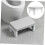 Shower Stool for Adults Anti Skid PP 1Set 8