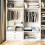 6-Pack Trapezoid Fabric Storage Cubes, Light Gray 5