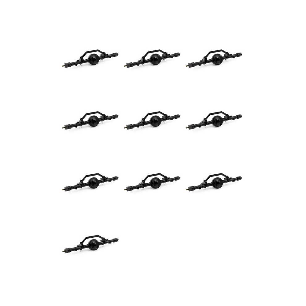 10X Metal Complete Rear Axle For 1/10 Rc Crawler Yotaii Yota 2Generation D90 2Generation Rc Accessories Black 4712771920512