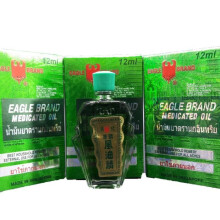 Set van 3 Flessen Aromatische Oliën Eagle Brand - Geur Chlorofyl &amp; Munt - 3 x 12ml