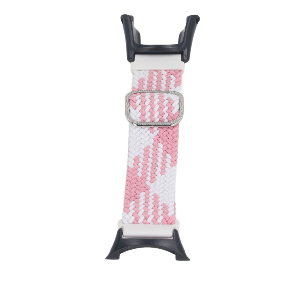 Washable Nylon Watch Band For Suunto Ambit 1/2/2S/2R/3 Sport Pink White Pink,White 3291385883723