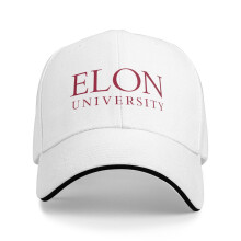 Boné de beisebol unissex da Universidade Elon, estilo "dad hat".
