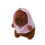 Brinquedo de pelúcia macio de capivara para pendurar (1 peça) 1