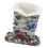 Cotton Upright Desktop Case Plush Lined Eyeglasses Holder Stand White Lining 1
