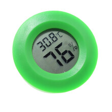 Green Digital Temperature and Humidity Meter 2 in 1 Thermometer Hygrometer for Home