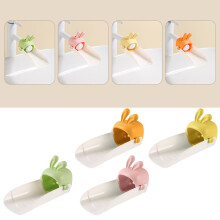 Faucet Extender Water Spout - Soft TPR Material, Hygienic Child-Safe Design, Easy Installation for Kids Hand Washing, Splash Reduction Adapter