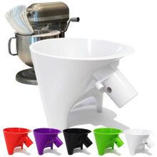 Entonnoir à farine pour robot KitchenAid 4,5–5 Qt à tête inclinable