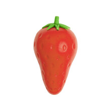 1pc Big Fruit & Veg Erasers – 3D Assorted Pencil Erasers, Party Favors, Rewards (Red), Compatible with Standard Pencils