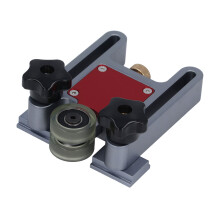 Roulette de stock pour scie à table en alliage d'aluminium avec pression réglable