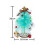Artificial Christmas Tree Mesh Glow Decoration 30CM Warm LED 3